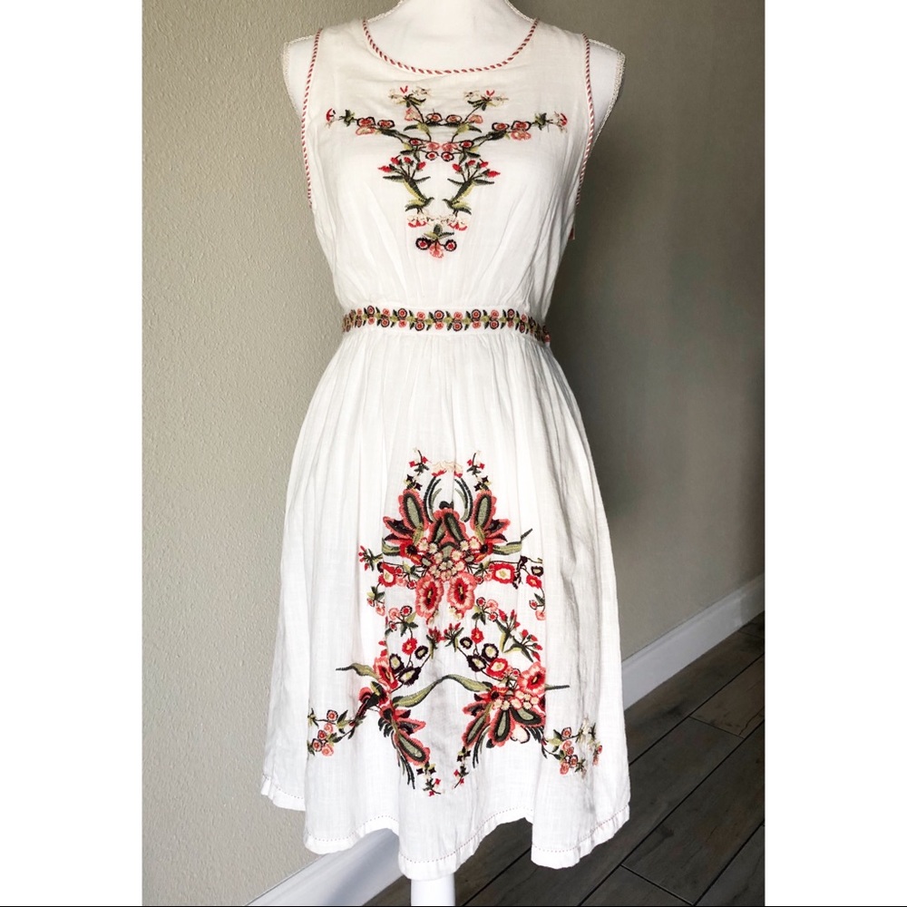 Boho Linen Dress
